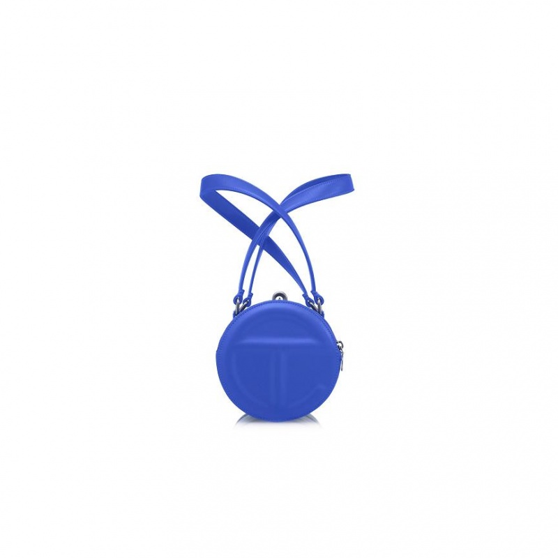 Telfar Medium Duffle Bags Blue | CAPQ3170