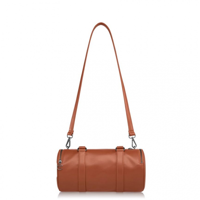 Telfar Medium Duffle Bags Brown | CABC3182