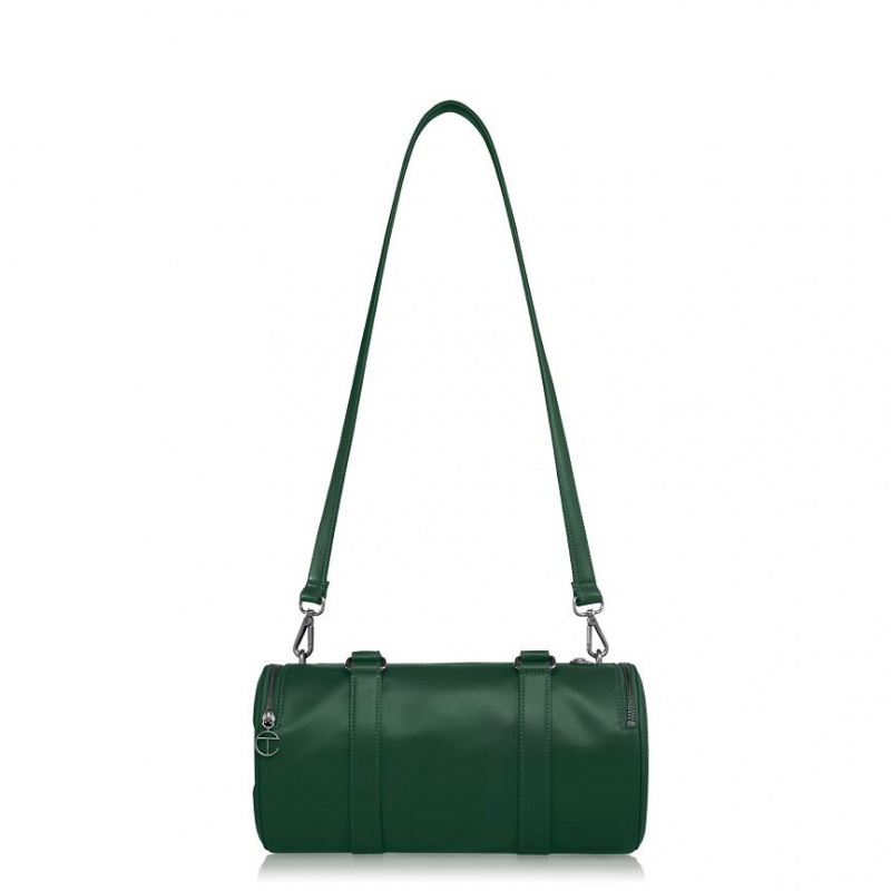 Telfar Medium Duffle Bags Dark Olive | CAQZ3179