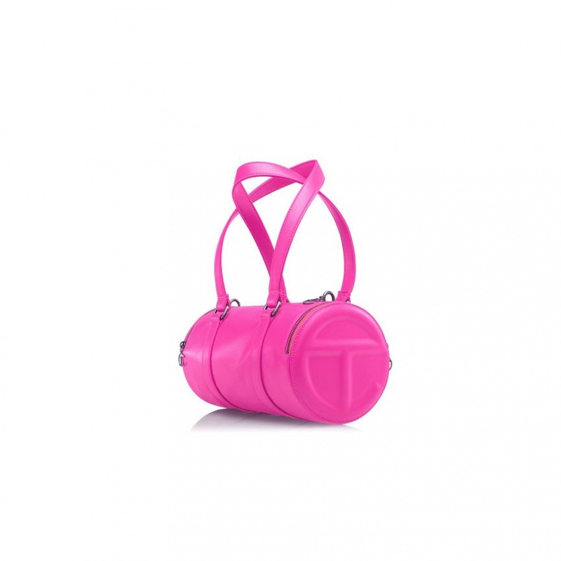 Telfar Medium Duffle Bags Pink | CAUT3173