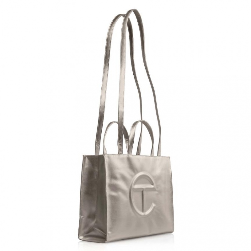 Telfar Medium Shopper Bag Brown | CASO3026