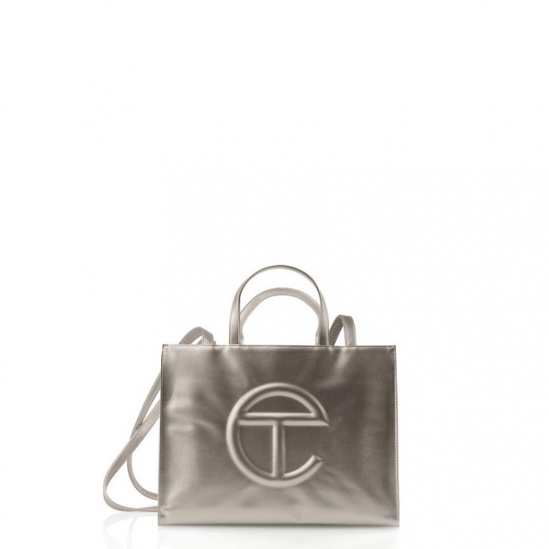 Telfar Medium Shopper Bag Brown | CASO3026