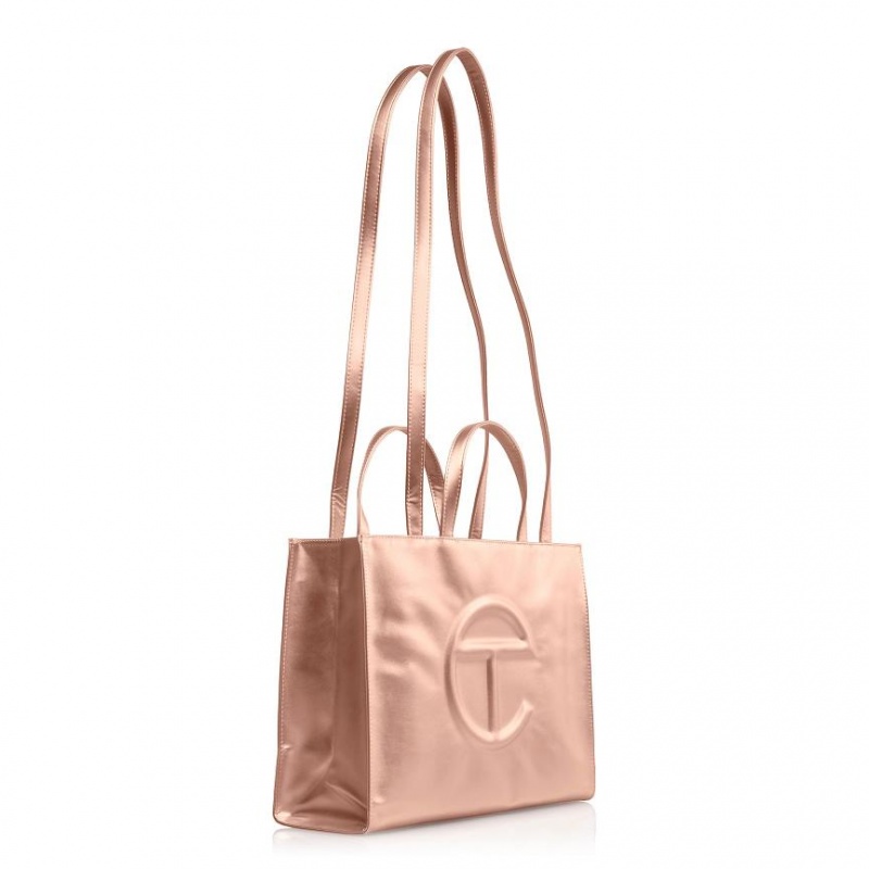 Telfar Medium Shopper Bag Copper | CAOR3029