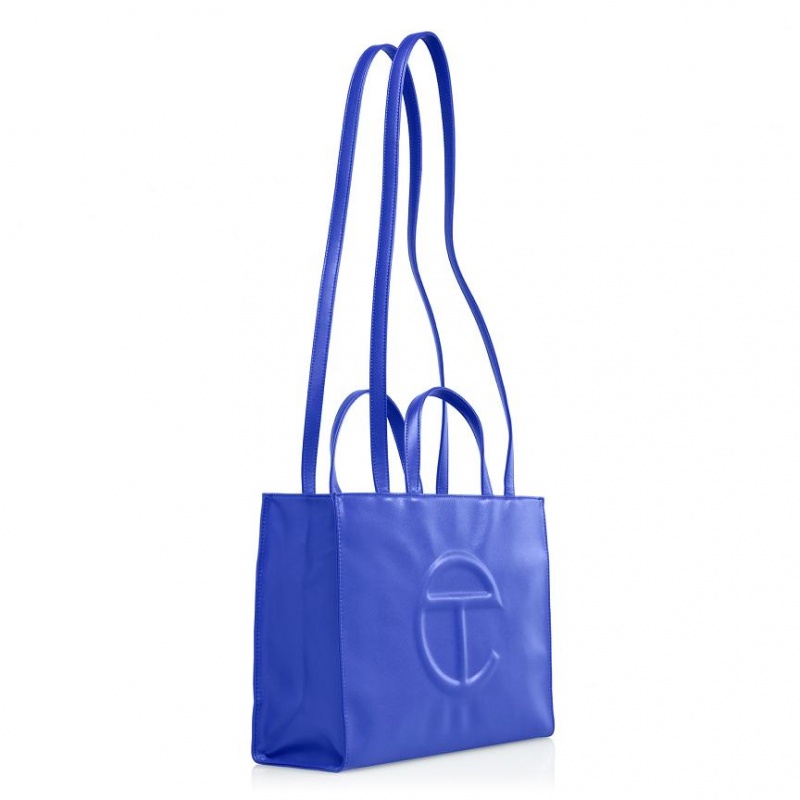 Telfar Medium Shopper Bag Purple | CAZG3044