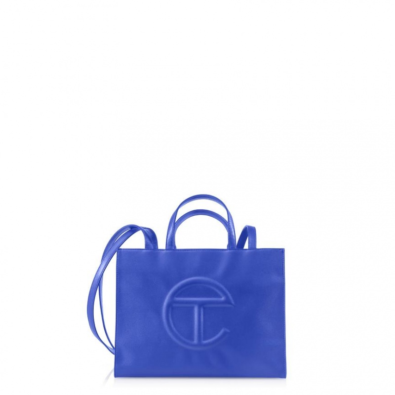 Telfar Medium Shopper Bag Purple | CAZG3044