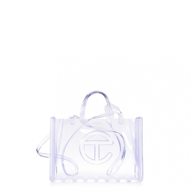 Telfar Melissa x Large Jelly Bags Purple | CAOR3145