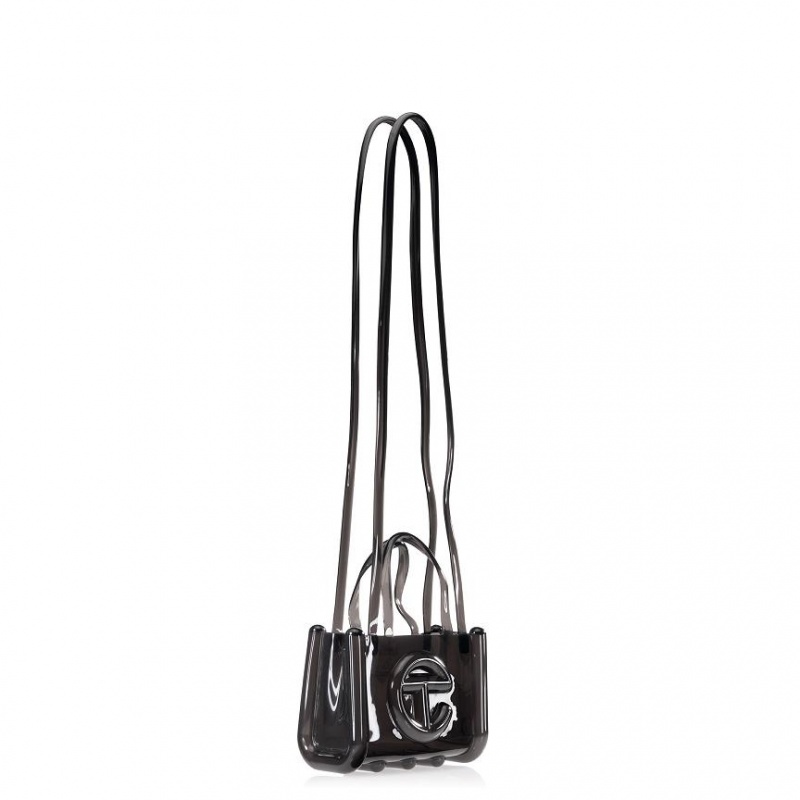 Telfar Melissa x Small Jelly Bags Black | CAQZ3153