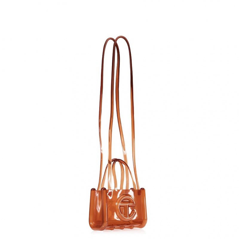 Telfar Melissa x Small Jelly Bags Brown | CABC3156