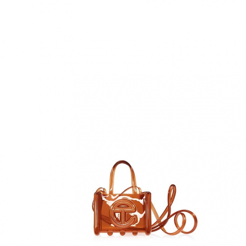 Telfar Melissa x Small Jelly Bags Brown | CABC3156