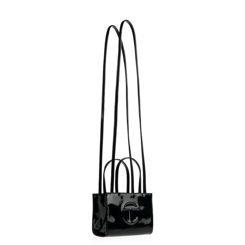 Telfar Patent Small Bags Black | CAXF3159