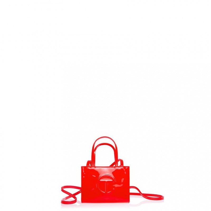 Telfar Patent Small Bags Red | CAKI3162