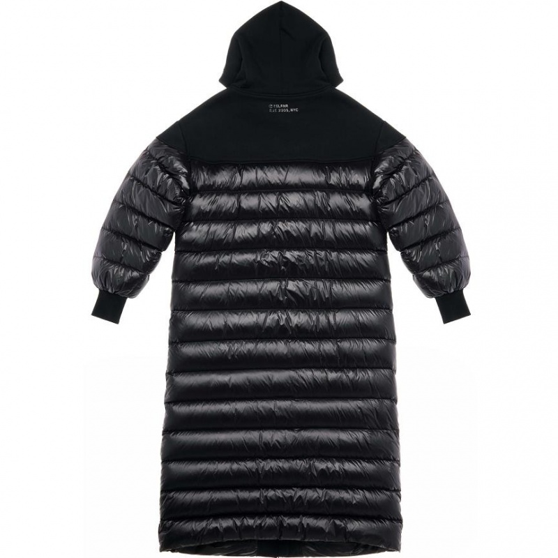 Telfar Puff Hoodie Black | CAHK3456