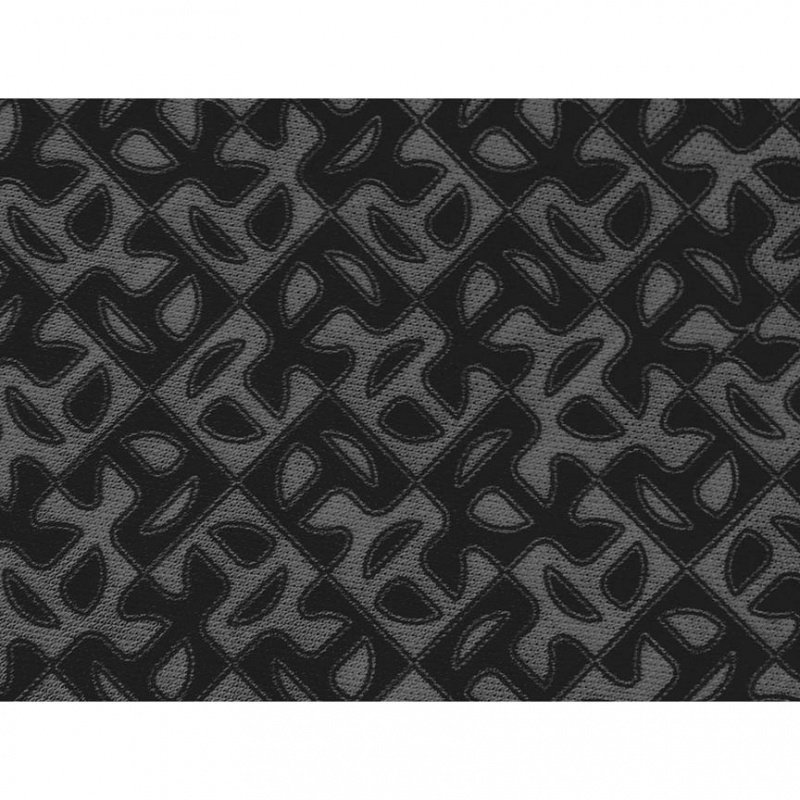 Telfar Scarf Monogram Print Durag Scarf Black / Grey | CAPQ3566