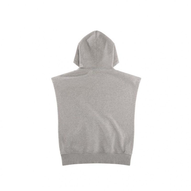 Telfar Sideless Hoodie Grey | CAOR3515