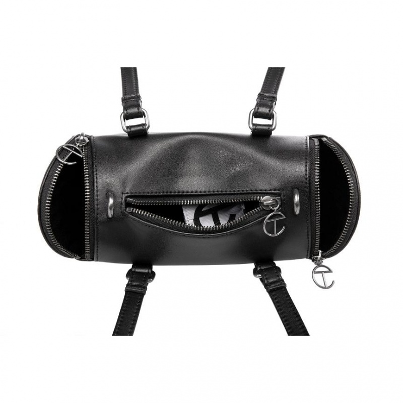 Telfar Small Duffle Bags Black | CAJJ3189