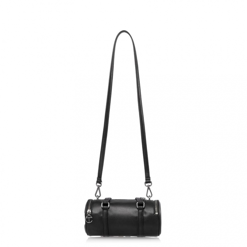 Telfar Small Duffle Bags Black | CAJJ3189