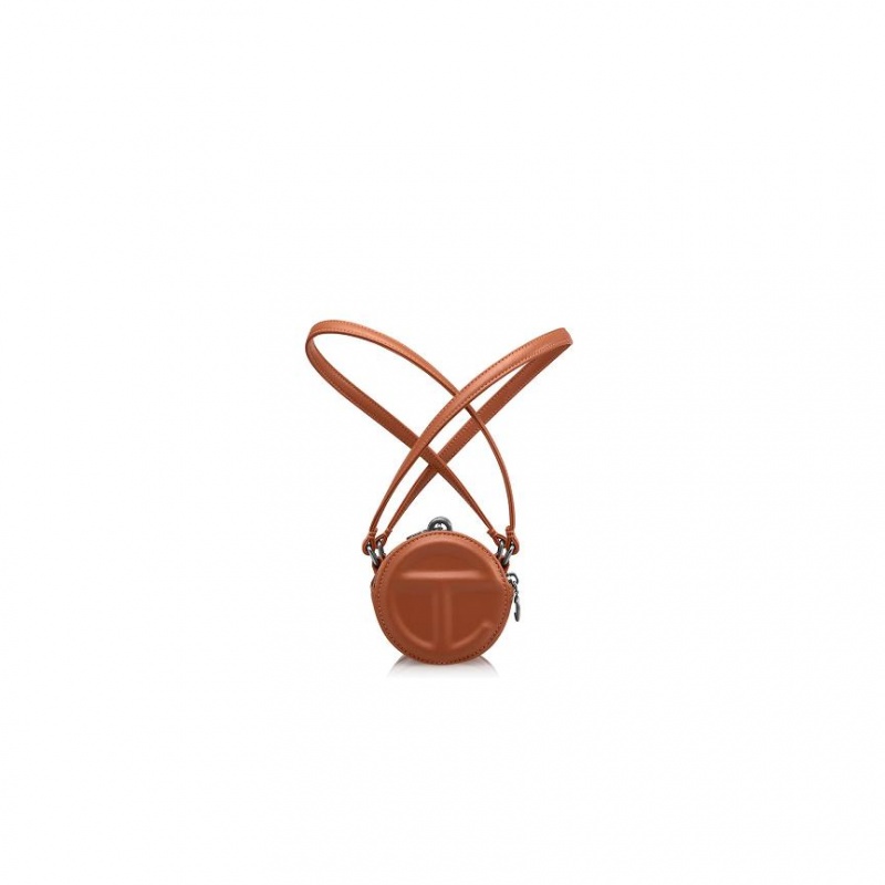 Telfar Small Duffle Bags Brown | CAVD3183