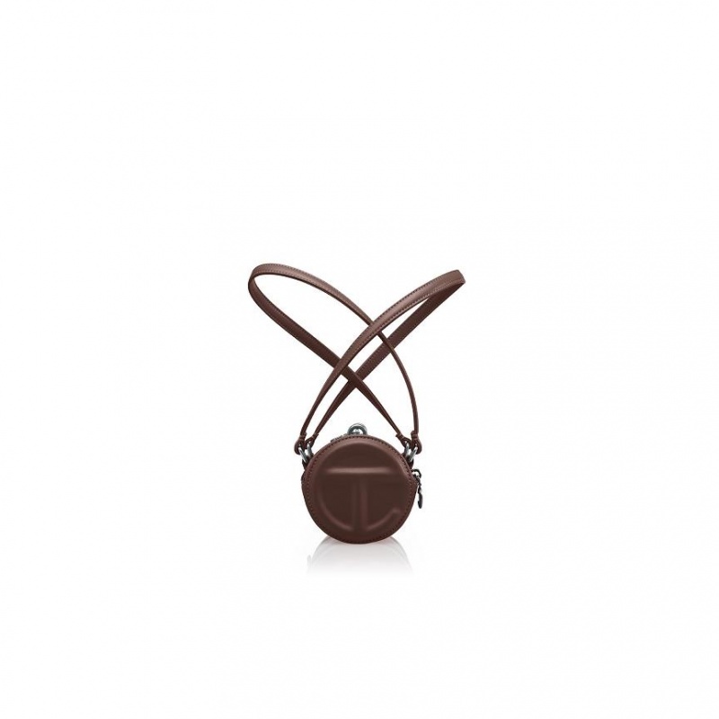 Telfar Small Duffle Bags Chocolate | CAZG3186