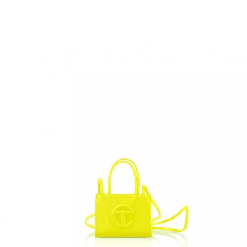 Telfar Small Shopper Bag Yellow | CANB3084