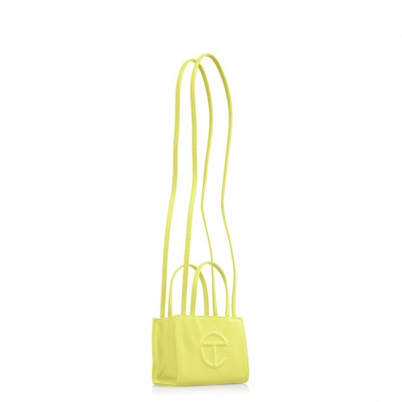 Telfar Small Shopper Bag Yellow | CAWY3081