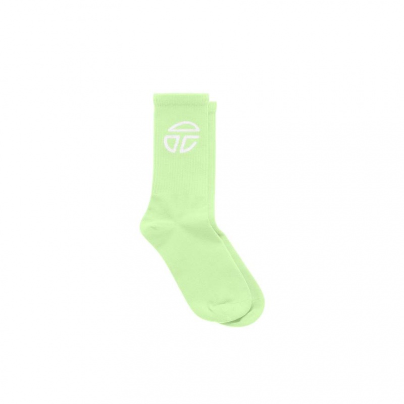 Telfar Socks Athletic Logo J Socks Mint | CANB3550