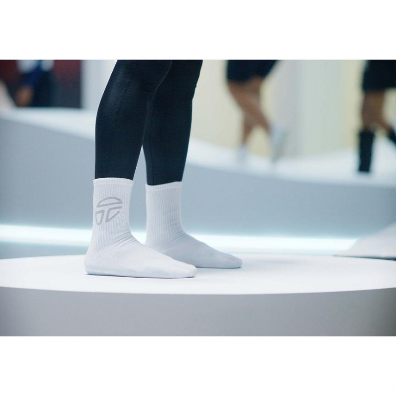 Telfar Socks Athletic Logo J Socks Mint | CANB3550