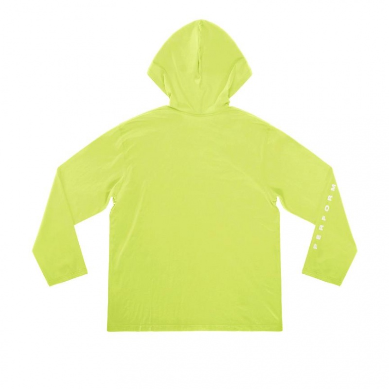 Telfar T Hoodie Light Green | CACE3449