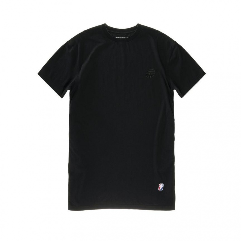 Telfar Tall T Shirts Black | CAKI3304