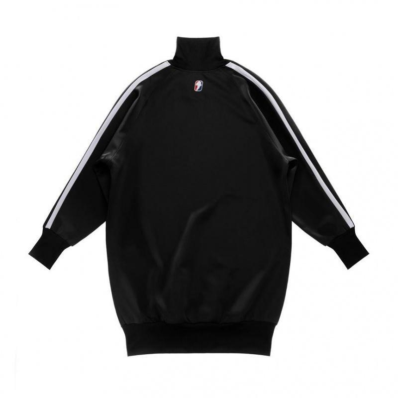 Telfar Tall Track Jackets Black | CAEX3442