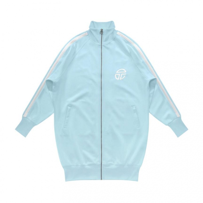 Telfar Tall Track Jackets Blue | CASO3433