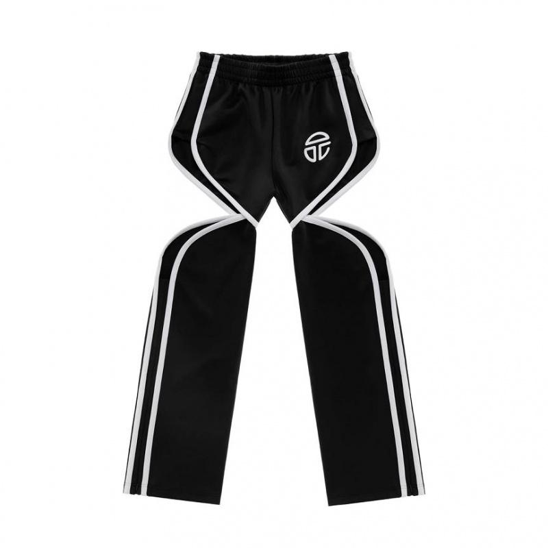 Telfar Thigh Hole Track Pants Black | CAPQ3410