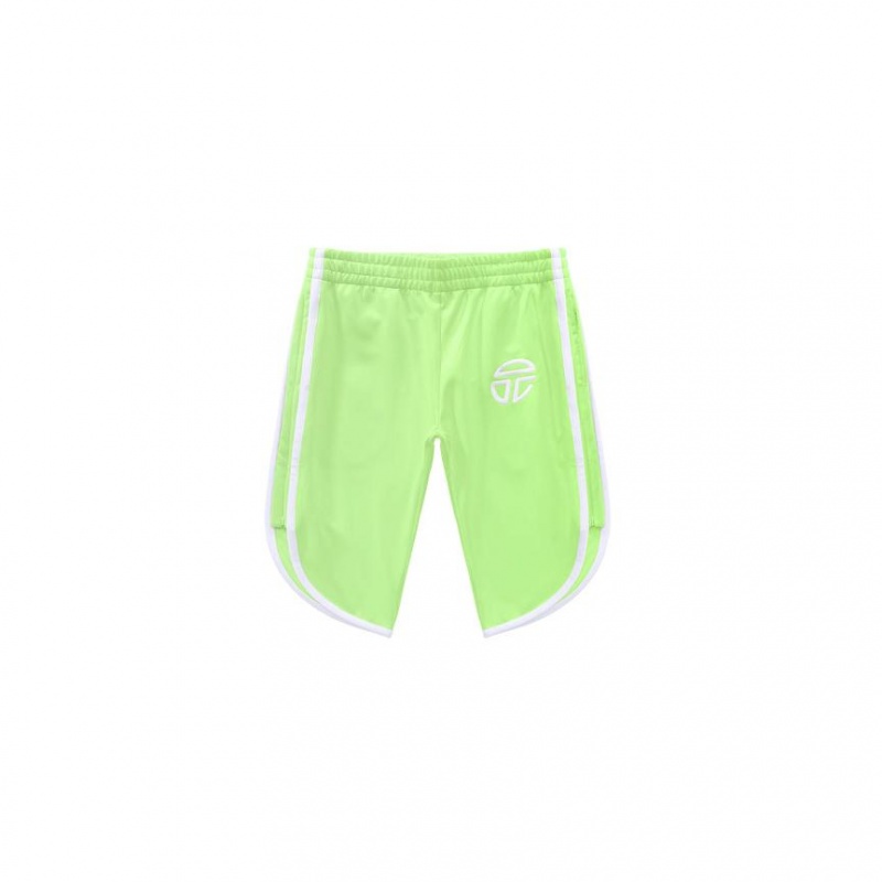 Telfar Track Capri Shorts Mint | CADN3354