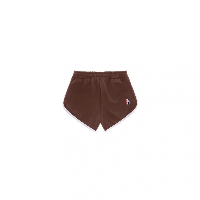 Telfar Track Shorts Chocolate | CAHK3351