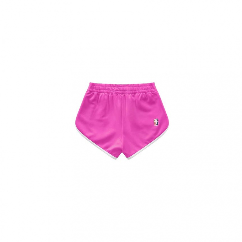 Telfar Track Shorts Pink | CAYU3361