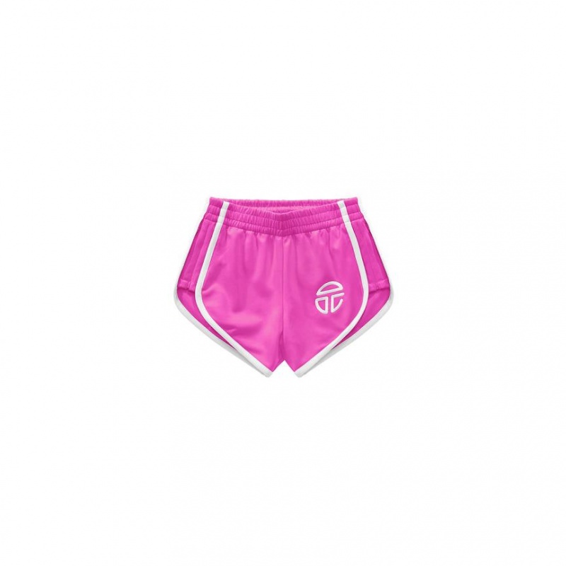 Telfar Track Shorts Pink | CAYU3361