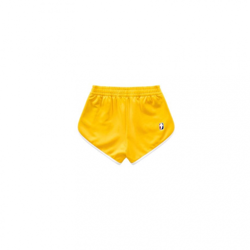 Telfar Track Shorts Yellow | CAFM3353