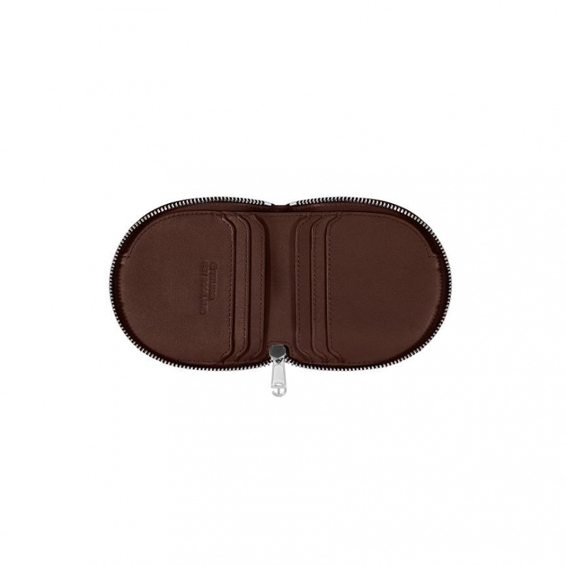 Telfar Wallets Logo ④ Wallets Chocolate | CAAP3538