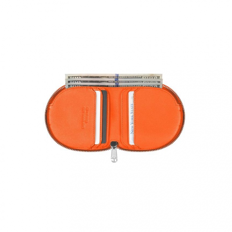 Telfar Wallets Logo Ⅳ Wallets Orange | CAHK3526