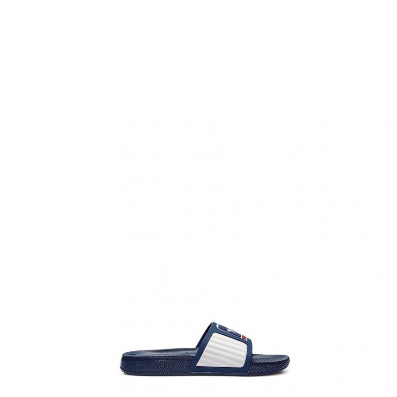 Telfar X Converse Slides Navy | CAAP3001