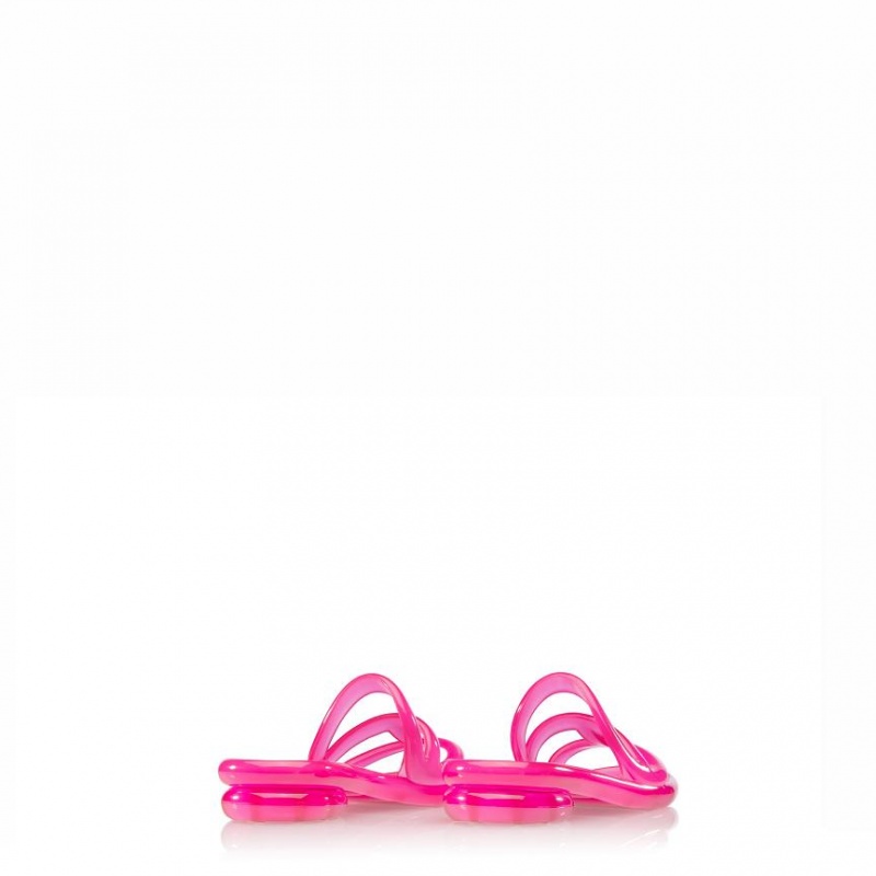 Telfar x Melissa Jelly Slides Pink | CAIS3004