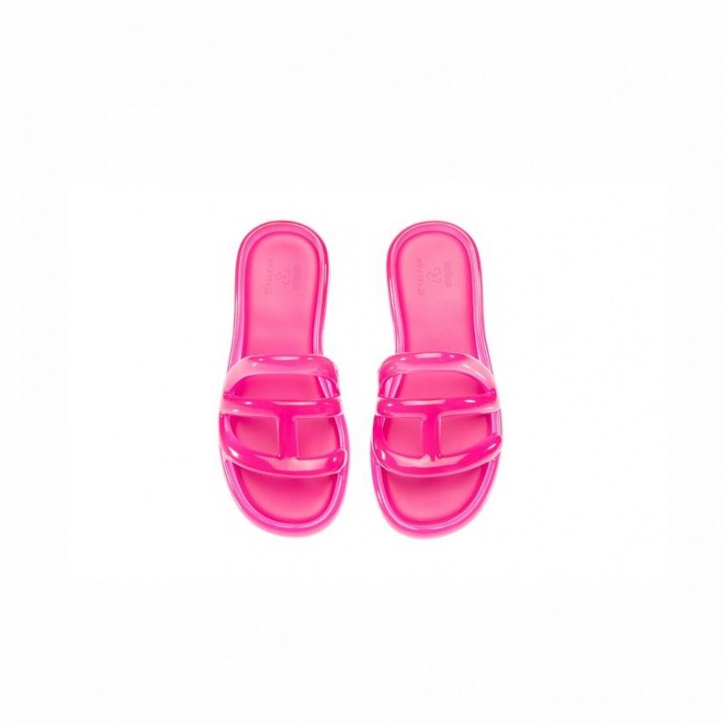 Telfar x Melissa Jelly Slides Pink | CAIS3004