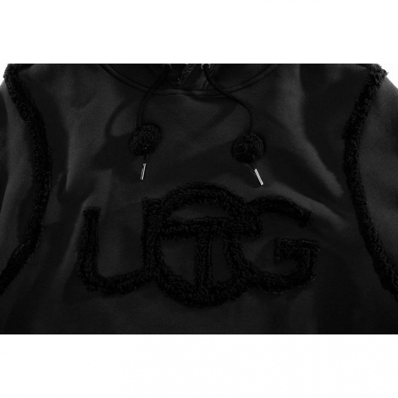 Telfar x UGG Hoodie Black | CAWY3470