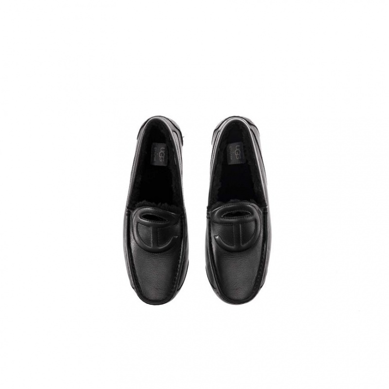 Telfar x UGG Loafers Black | CAWY3010