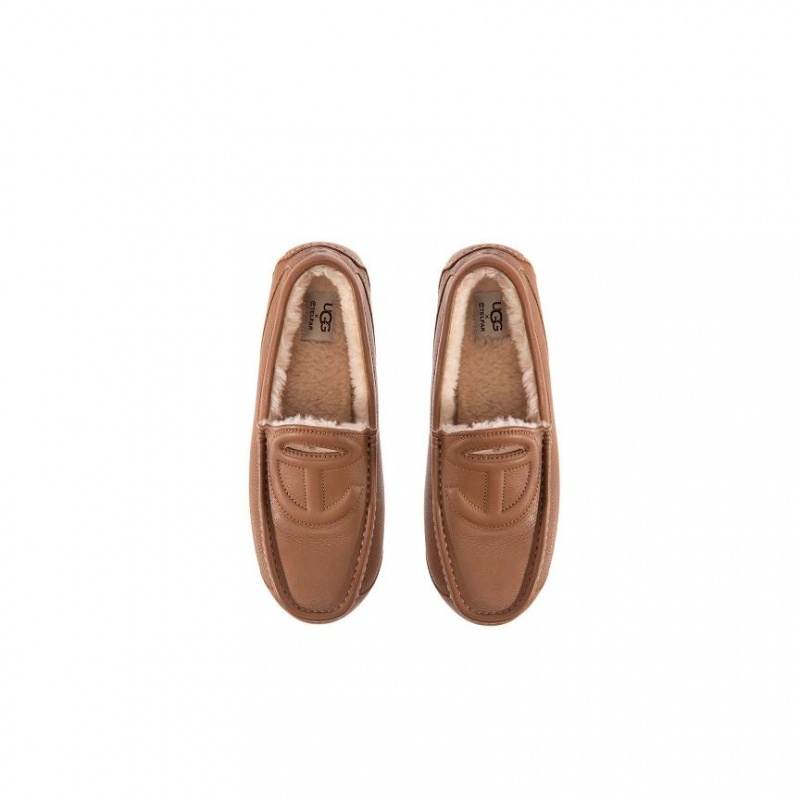 Telfar x UGG Loafers Brown | CAQZ3011