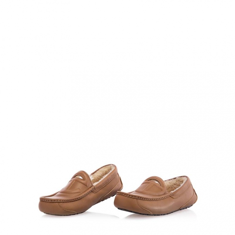 Telfar x UGG Loafers Brown | CAQZ3011