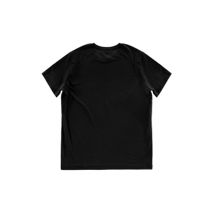 Telfar x UGG Logo T Shirts Black | CADN3265