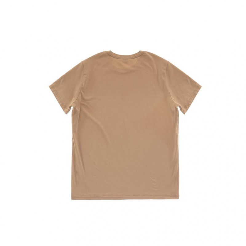 Telfar x UGG Logo T Shirts Brown | CASO3266