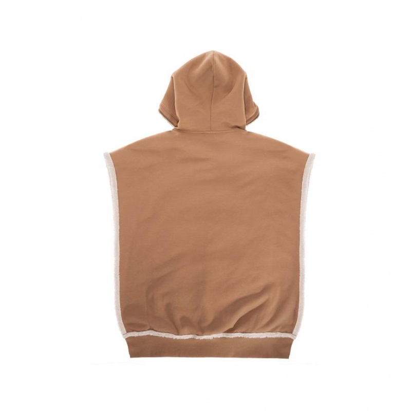 Telfar x UGG Sideless Hoodie Brown | CATV3467